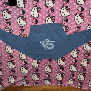 Abercrombie & Fitch Blue Crop Sweatshirt XXS